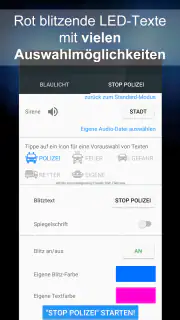 Blaulicht & STOP Polizei screenshot 1