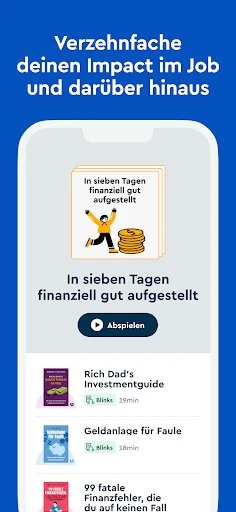 Blinkist: Buchzusammenfassung screenshot