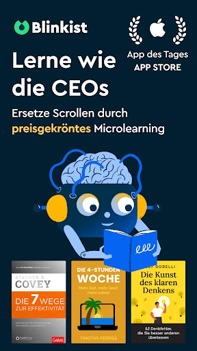 Blinkist: Buchzusammenfassung screenshot