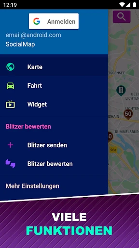 Blitzer Radarwarner screenshot