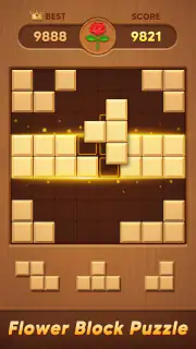 Block Flower: Wood Puzzle screenshot 1