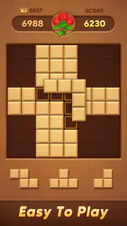 Block Flower: Wood Puzzle screenshot 2