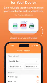 Blutzucker-Tagebuch Diabetes screenshot 3