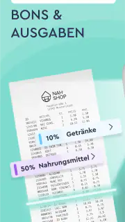 Bonsy Bon Scan & Haushaltsbuch screenshot 1