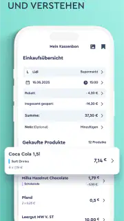 Bonsy Bon Scan & Haushaltsbuch screenshot 3