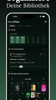 BookPine: Buch-Tracker & Stats screenshot 1