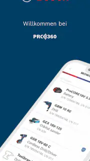 Bosch PRO360 screenshot 1