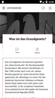 bpb: Das Grundgesetz screenshot 4