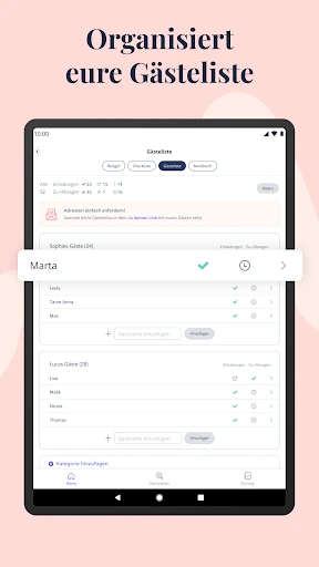 Bridebook - Hochzeitsplaner screenshot