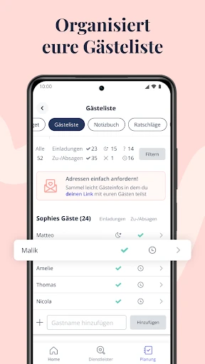 Bridebook - Hochzeitsplaner screenshot