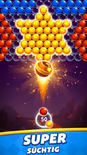 Bubble Shooter - Offline Spiel screenshot 1