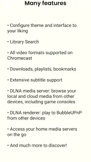 BubbleUPnP UPnP/DLNA Lizenz screenshot 7