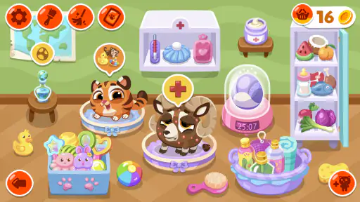 Bubbu School – Süße Tiere screenshot
