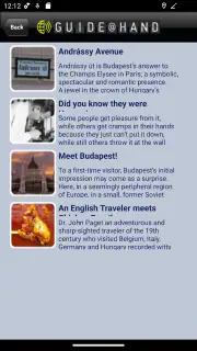 Budapest GUIDE@HAND screenshot 5