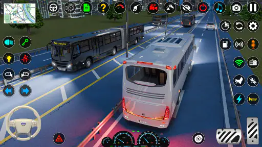 Bus Simulator - 3D Bus Spiele screenshot 4