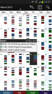 Business Kalender Pro screenshot 1