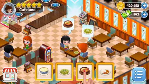 Cafeland - Restaurantspiel screenshot 2