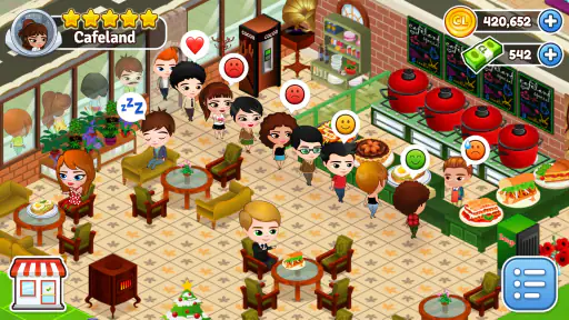Cafeland - Restaurantspiel screenshot 4