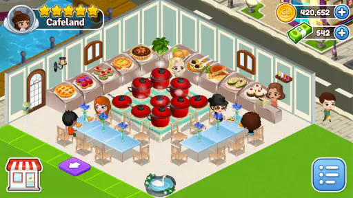 Cafeland - Restaurantspiel screenshot 7