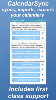 CalendarSync - CalDAV und mehr screenshot 2