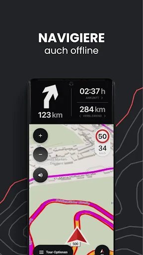 calimoto — Motorradnavigation screenshot