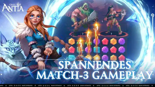 Call of Antia: Match 3 RPG screenshot 2