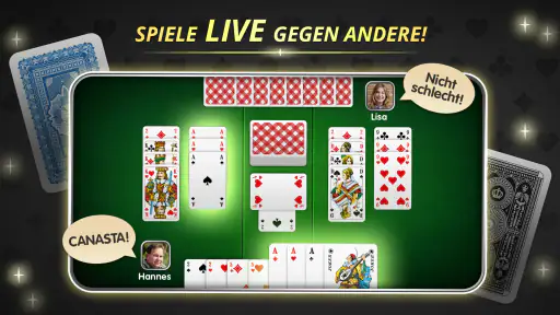 Canasta Online Kartenspiel screenshot 1