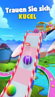 Candy Ball Run - Rolling Games screenshot 2