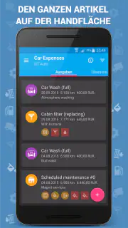 Car Expenses Manager Pro screenshot 2
