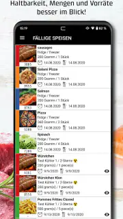 CASO Food Manager screenshot 3