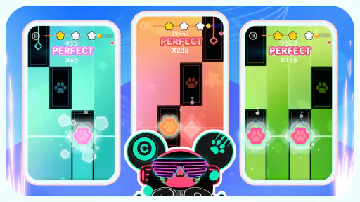 Cat Piano Tiles: Musik Spiele screenshot