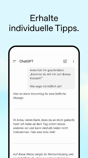 ChatGPT screenshot