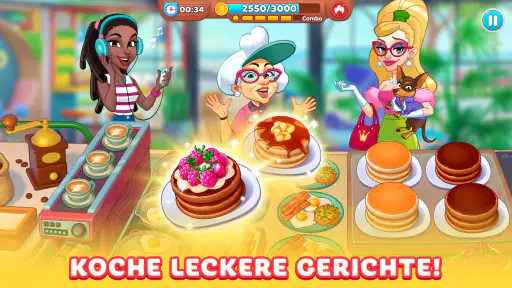 Chef Friends: Kochspiel screenshot 1