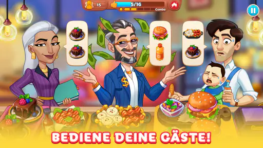 Chef Friends: Kochspiel screenshot 4