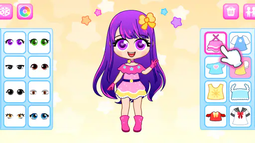 Chibi Puppen Mädchen Spiele 2+ screenshot 5