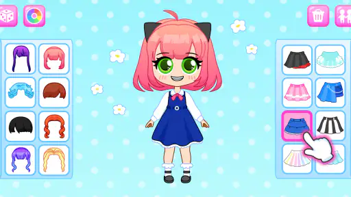 Chibi Puppen Mädchen Spiele 2+ screenshot 6