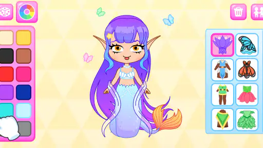 Chibi Puppen Mädchen Spiele 2+ screenshot 8