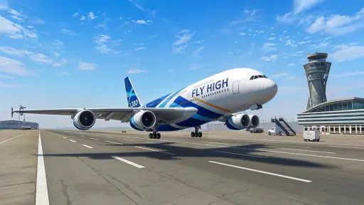 City Airplane Flight Games 3D screenshot 2