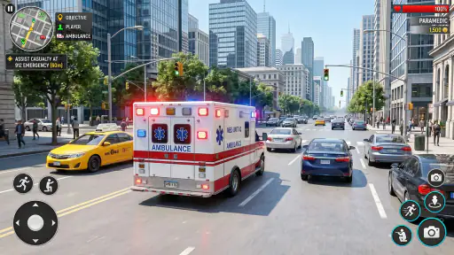 City Ambulance Rescue Sim Game screenshot 5