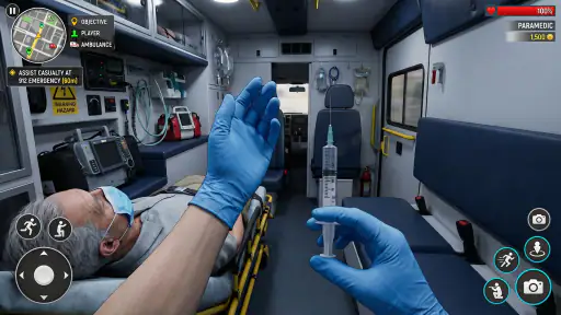City Ambulance Rescue Sim Game screenshot 6