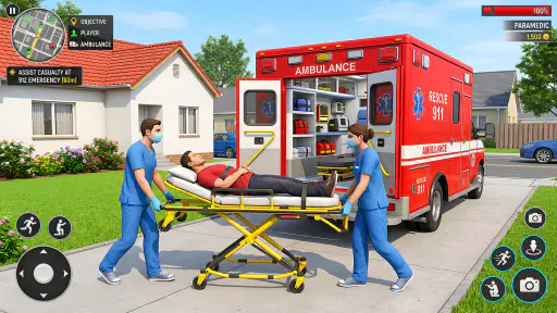 City Ambulance Rescue Sim Game screenshot 8