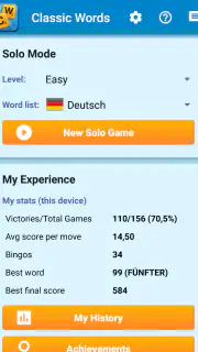 Classic Words Plus (Deutsch) screenshot 5