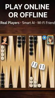 Clean Backgammon screenshot 1