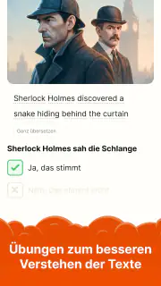 Clew: Englisch durch Lesen screenshot 4