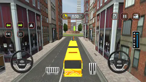 Coach Bus Train Driving Games screenshot 2