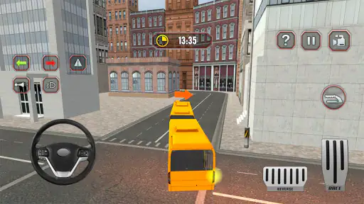 Coach Bus Train Driving Games screenshot 3