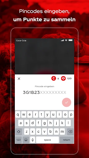Coca-Cola: Spielen & Gewinnen screenshot