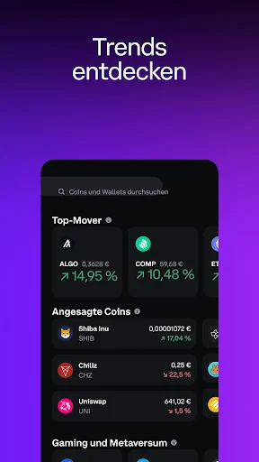 Coinbase Wallet: NFTs & Krypto screenshot