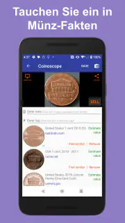 Coinoscope: Münzidentifizierer screenshot 2