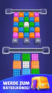 Color Bus Fill: Traffic Puzzle screenshot 2